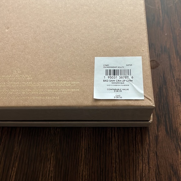 Coach snowman wristlet w two charms - Picture 5 of 5